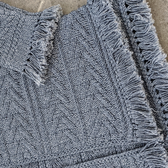 🎊HP🎊❄️$348 Current/Elliott Cable Fringe Sweater - Picture 8 of 9